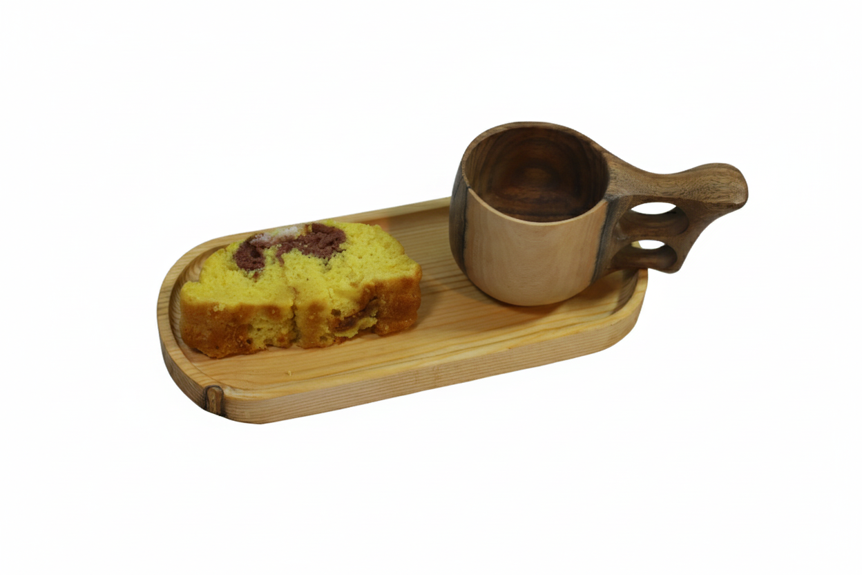 رولت خوری چوبی